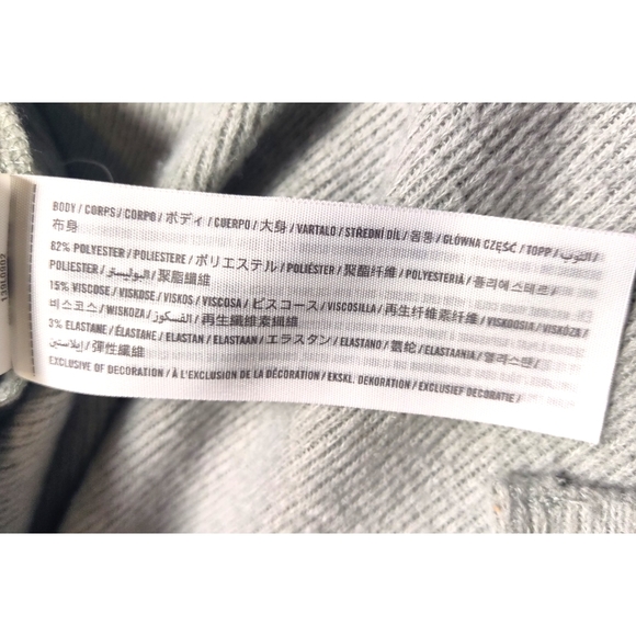 Abercrombie & Fitch Soft A&F Cozy‎ V Neck Side Split High Low Sweater Sweatshirt - Picture 5 of 8